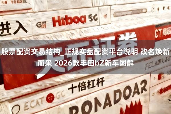 股票配资交易结构_正规实盘配资平台说明 改名焕新而来 2026款丰田bZ新车图解